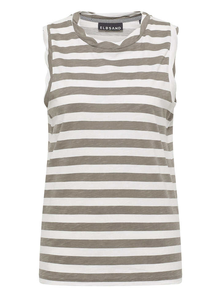 Tanktop Meevis Soft Mud Cloud White