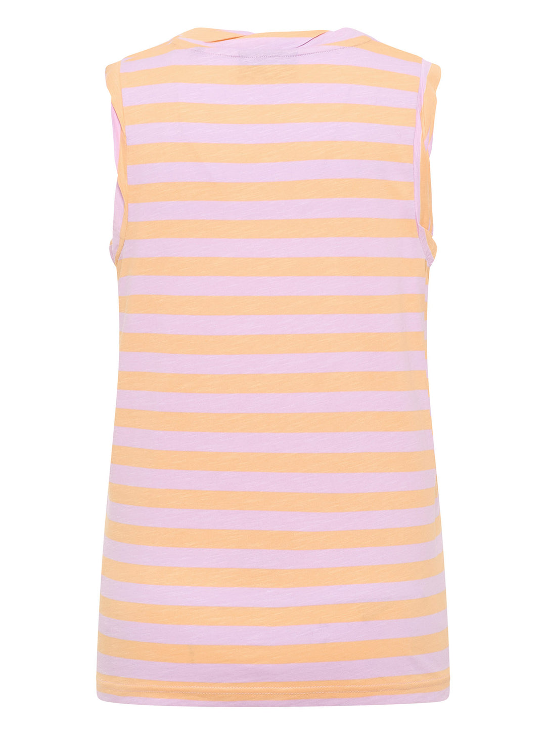 Tanktop Meevis Orange Haze Faded Rose Stripe