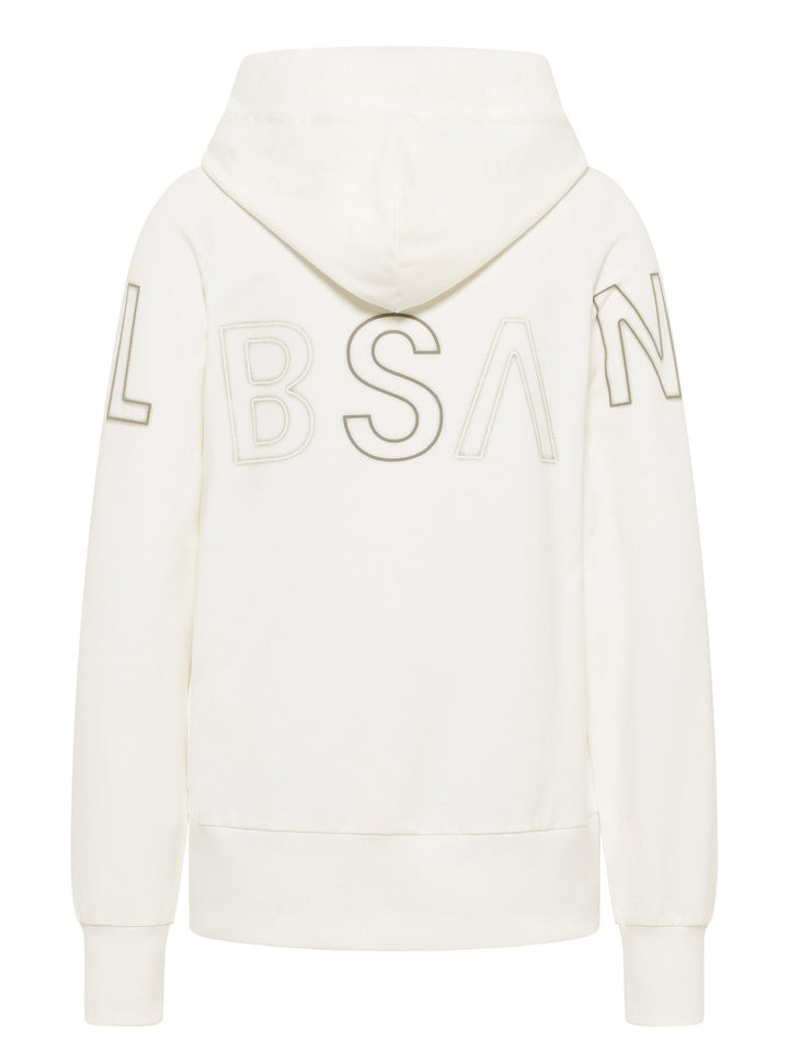 Sweatjacke Kalotta Cloud White