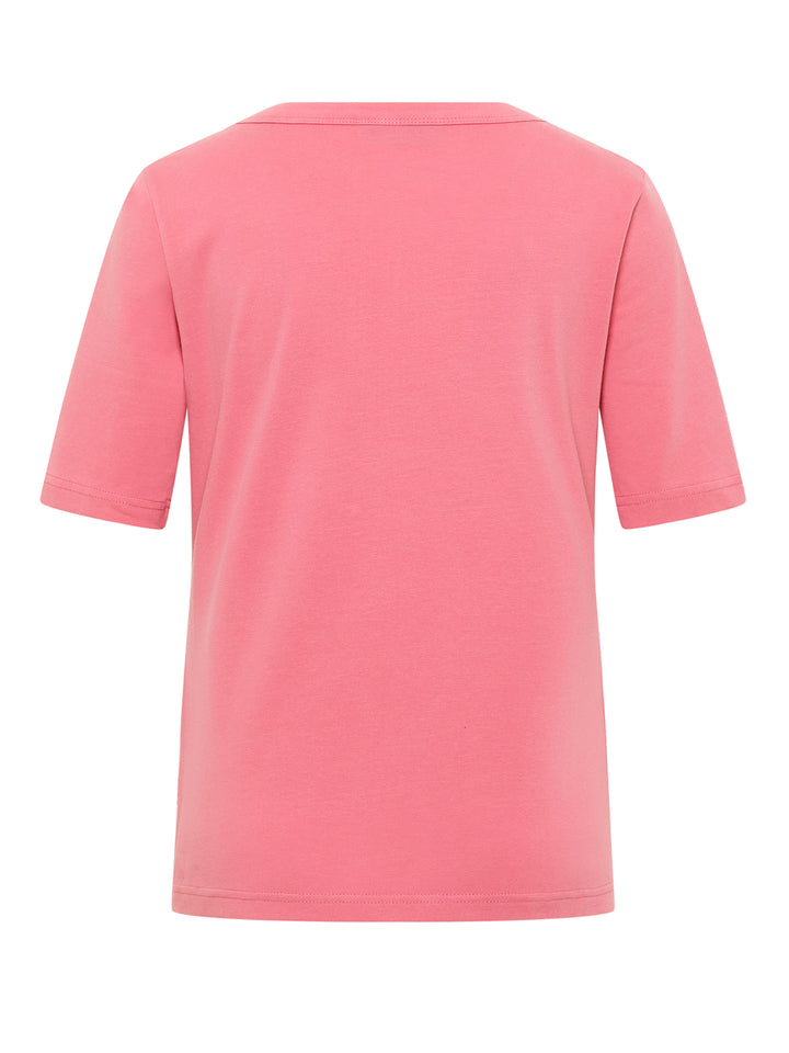 Halbarm T-Shirt Siva Vintage Rose