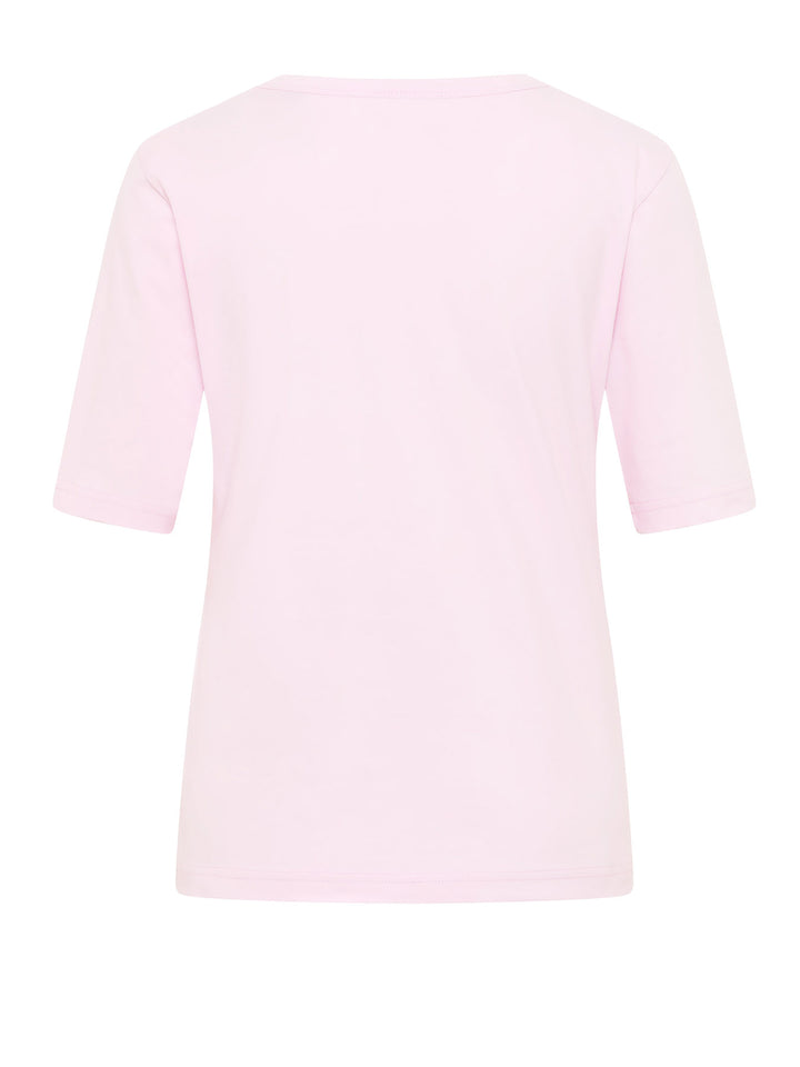 Halbarm T-Shirt Siva Soft Rose