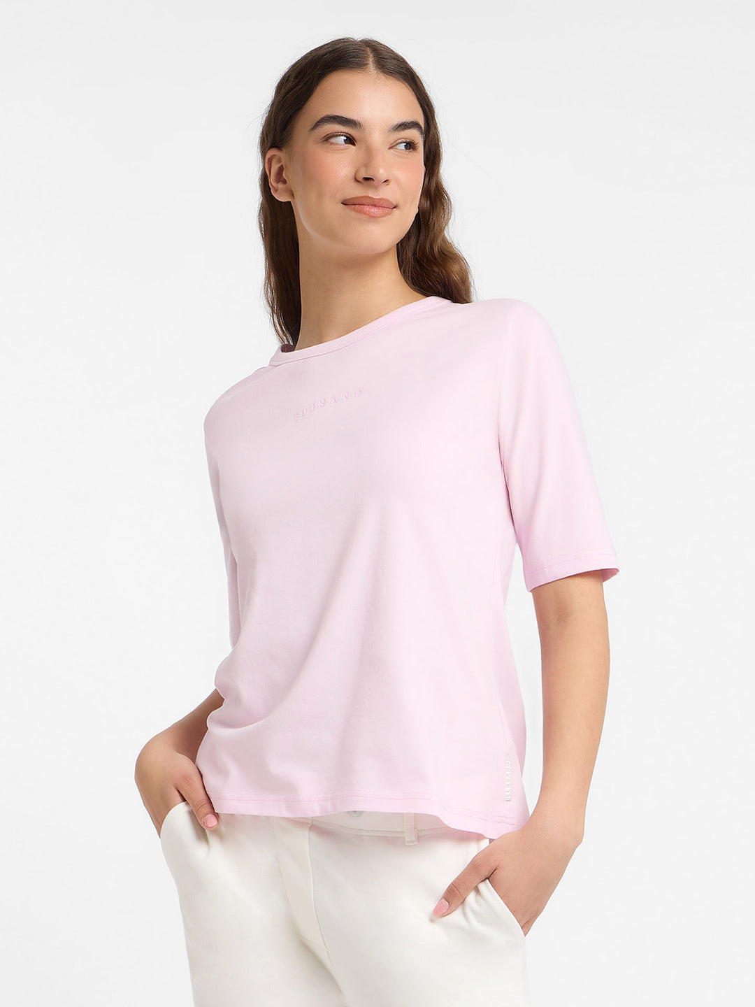 Halbarm T-Shirt Siva Soft Rose