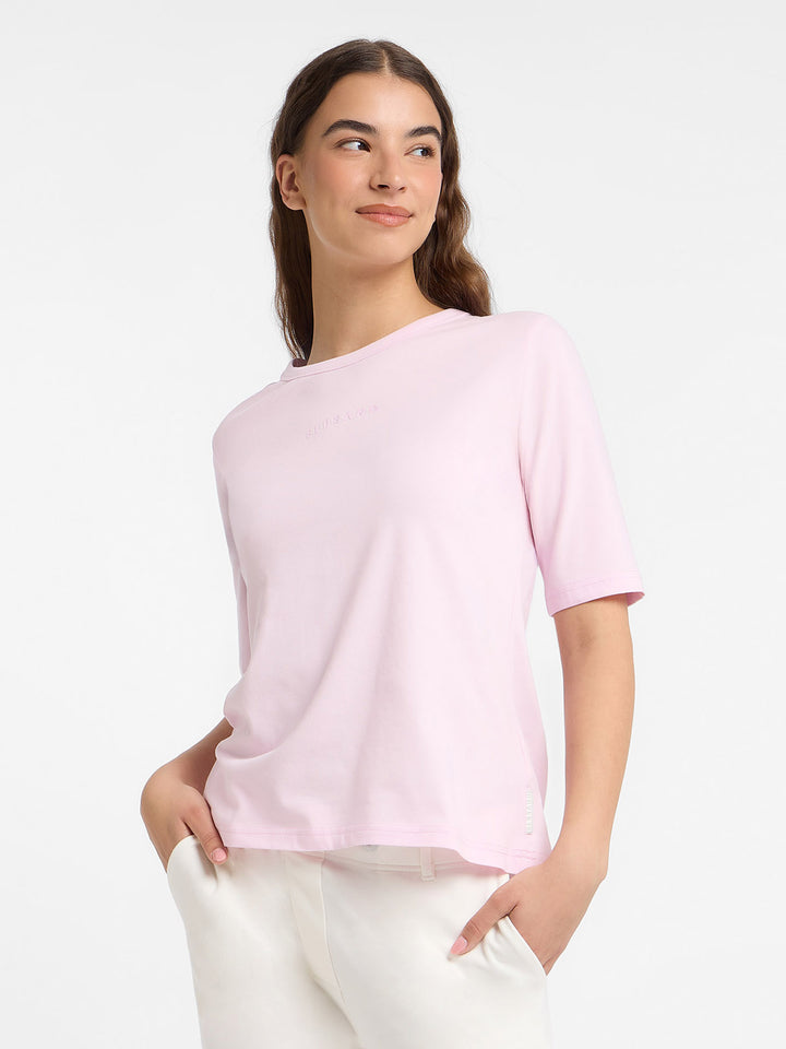 Halbarm T-Shirt Siva Soft Rose
