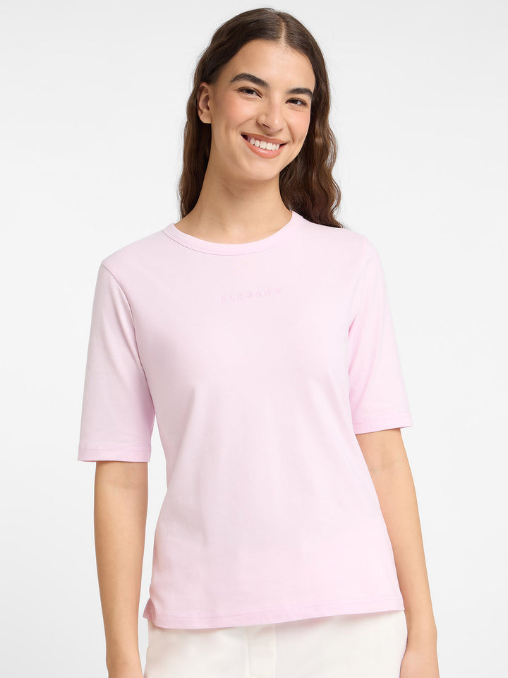 Halbarm T-Shirt Siva Soft Rose