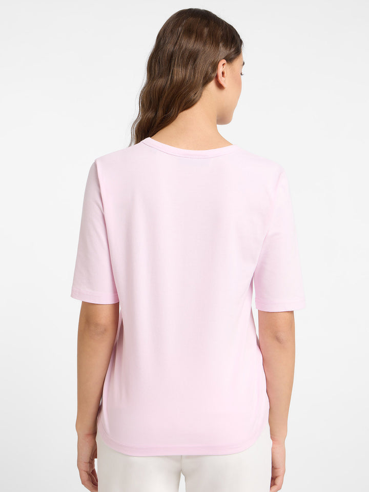 Halbarm T-Shirt Siva Soft Rose