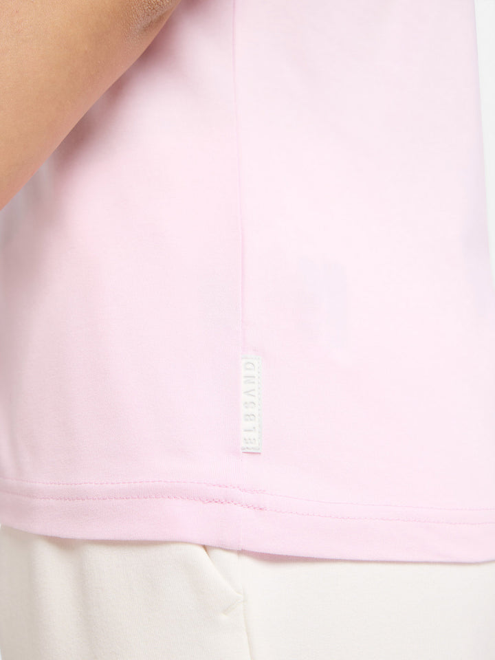 Halbarm T-Shirt Siva Soft Rose