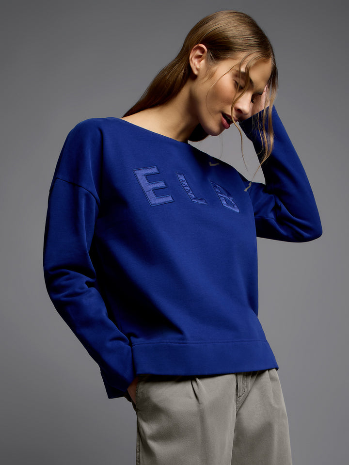 Sweatshirt Aleah Electric Blue