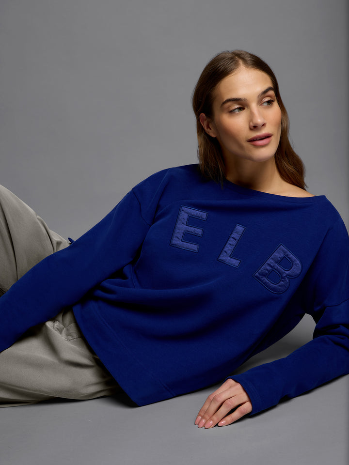 Sweatshirt Aleah Electric Blue