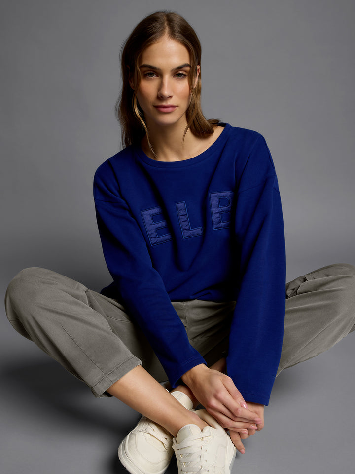 Sweatshirt Aleah Electric Blue