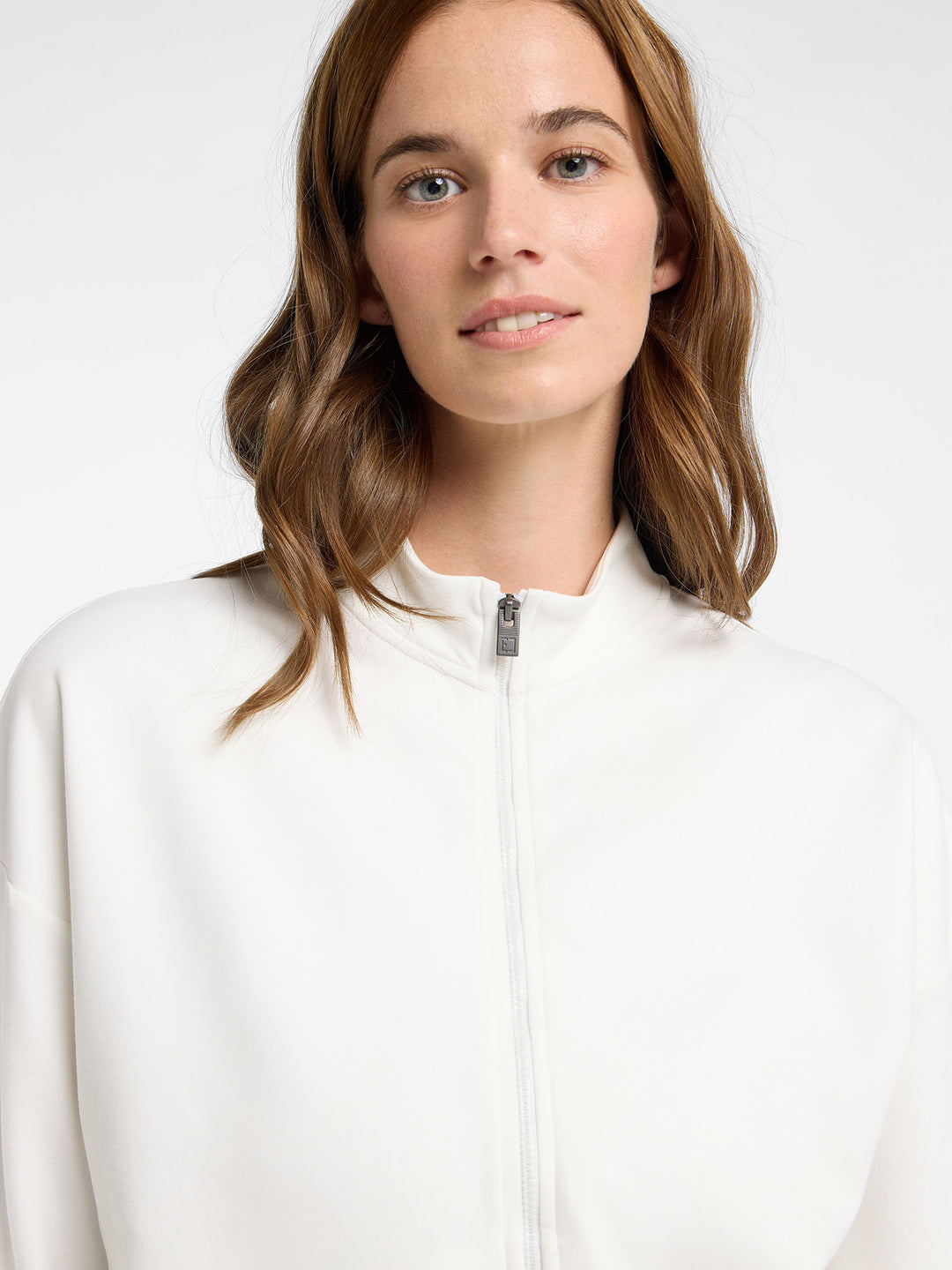 Sweatjacke Jalma Cloud White