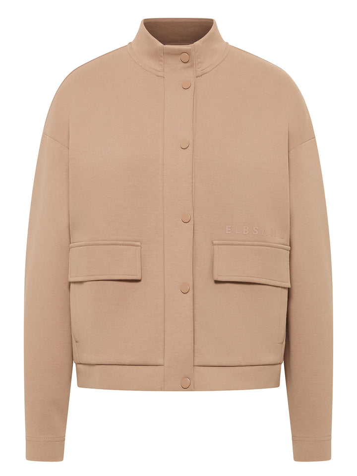 Sweatjacke Suna Nougat
