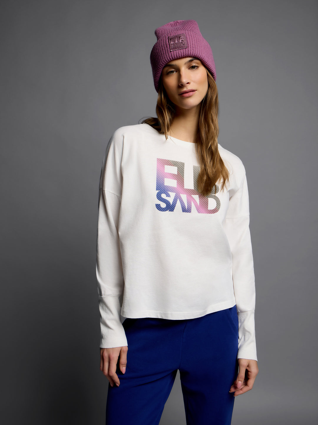 Longsleeve Ildrid Cloud White