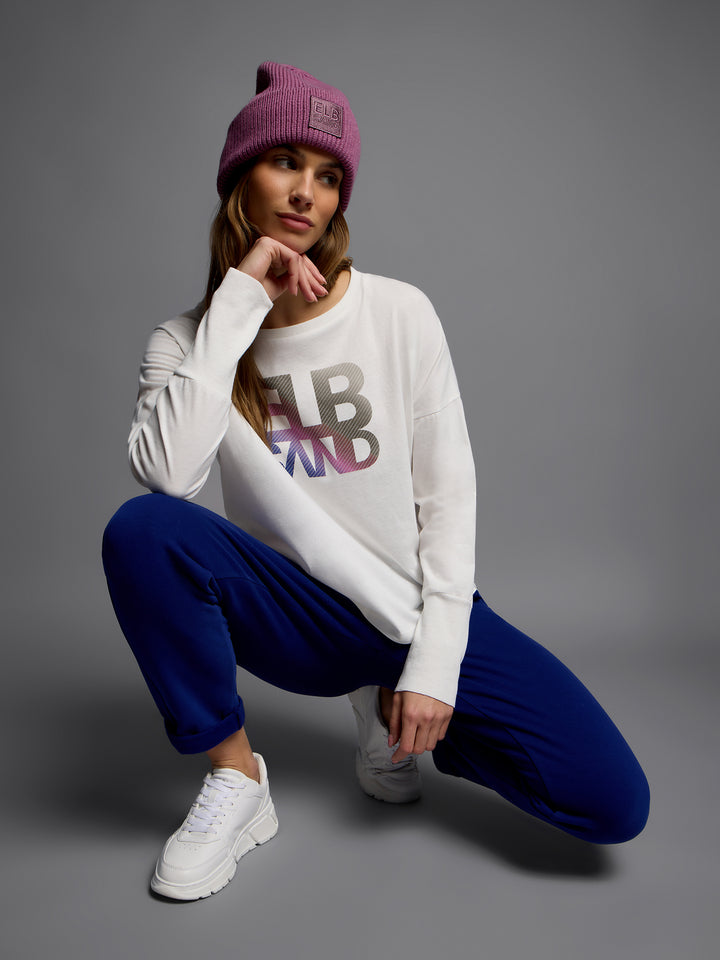 Longsleeve Ildrid Cloud White