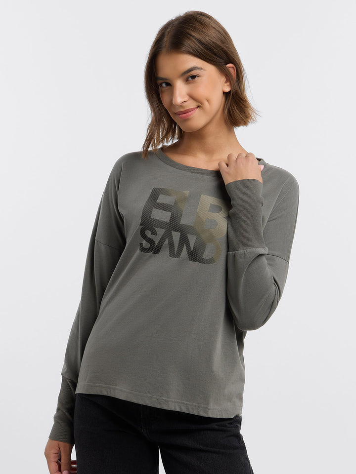 Longsleeve Ildrid Dark Slate
