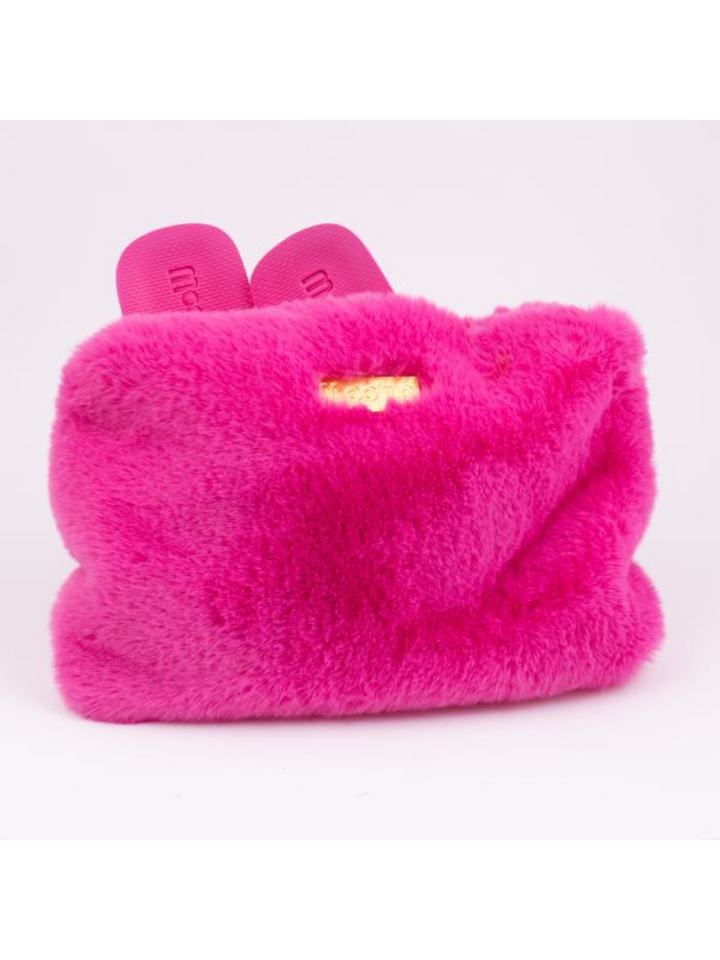 Schuh Teddy Pink mit Teddy Clutch