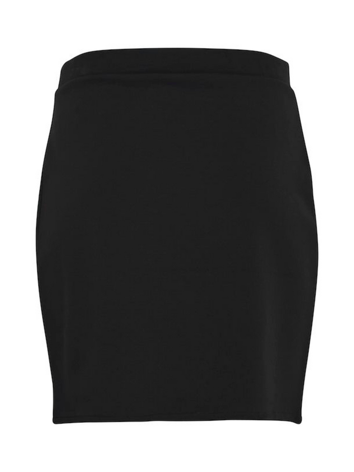 Byparrin Wrap Mini Skirt Black
