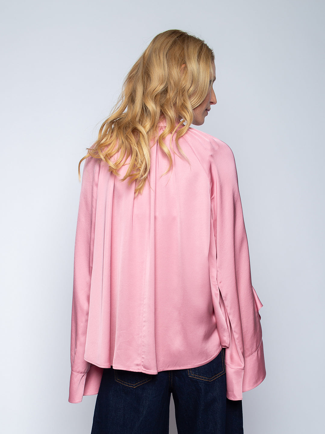 Boho Shirtbluse Schluppe Rosewood