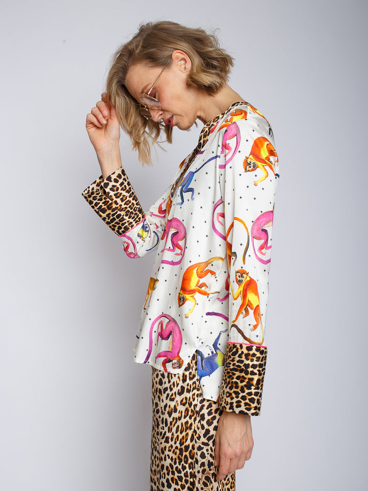 Shirtbluse Multicolour Monkey
