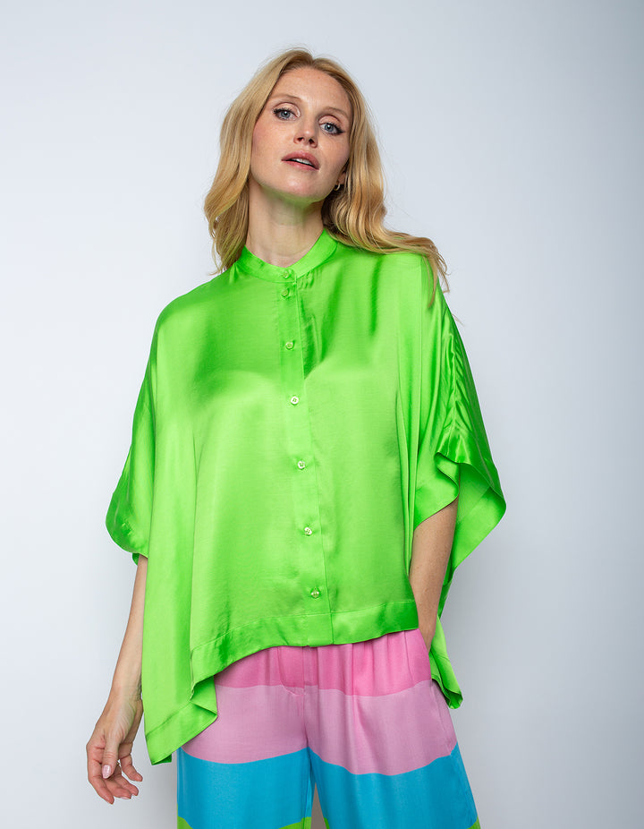Boxy Bluse Apple