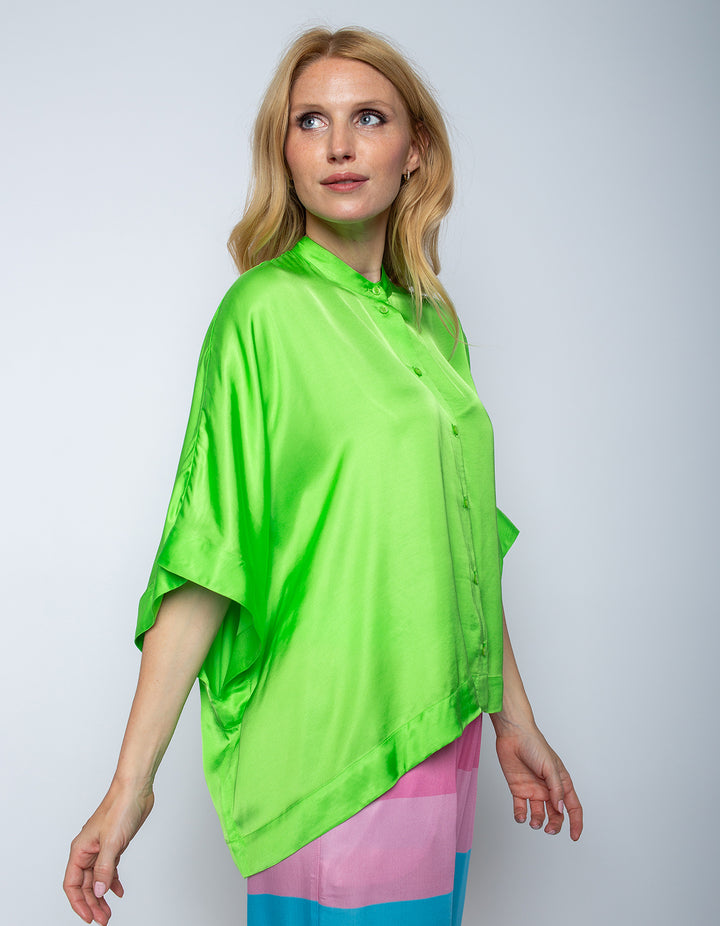 Boxy Bluse Apple