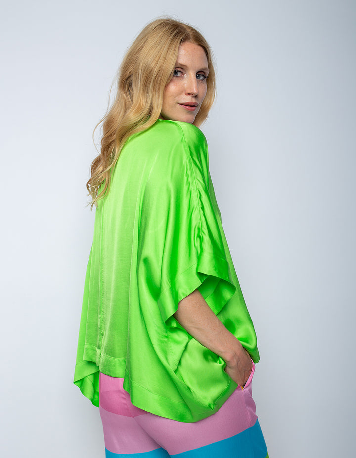 Boxy Bluse Apple
