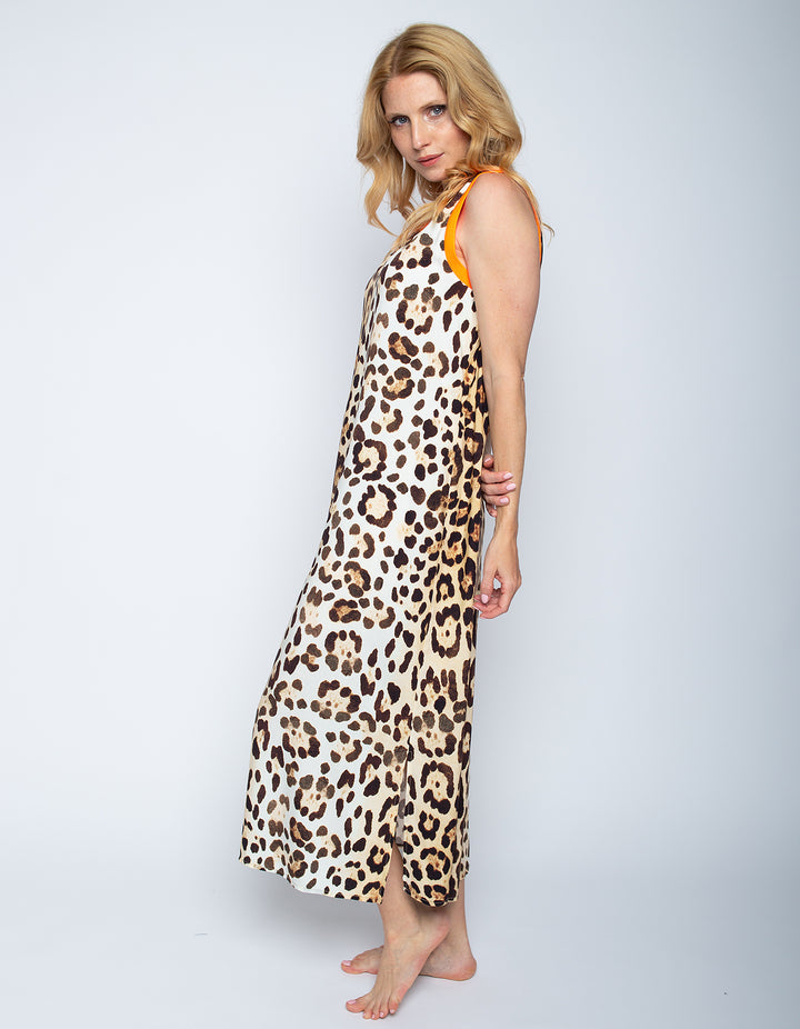 Maxi Shirtkleid Leo