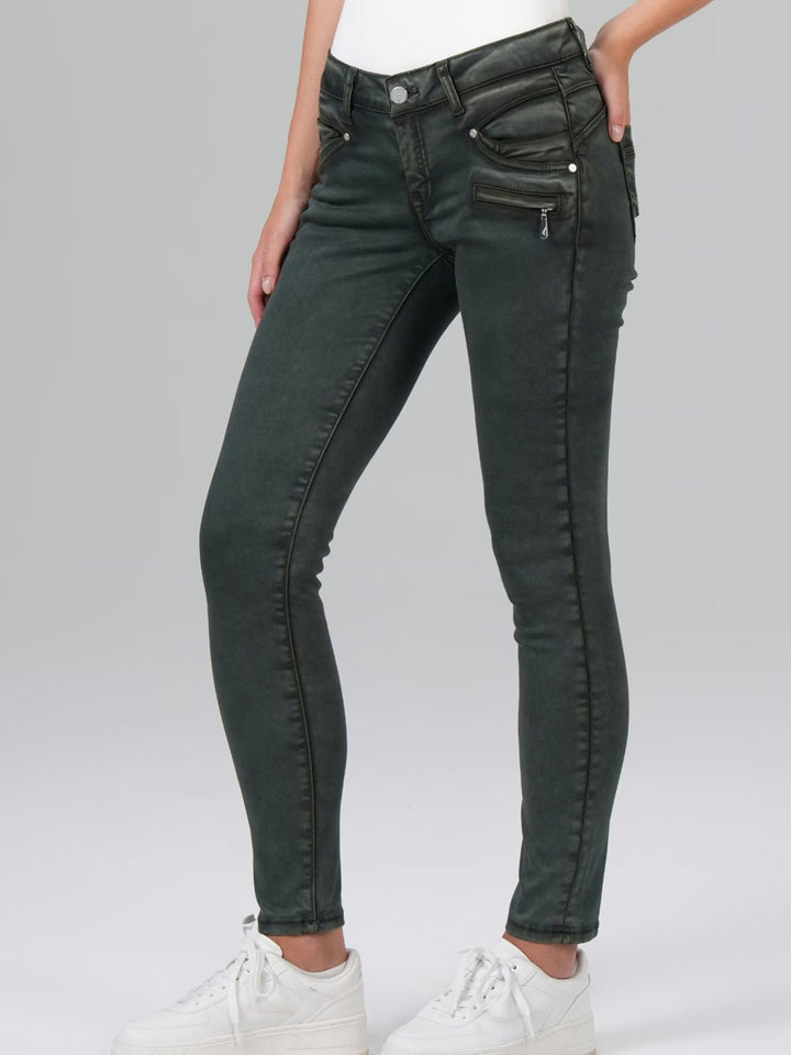 Jeans Suzy Skinny Fit Thyme Green
