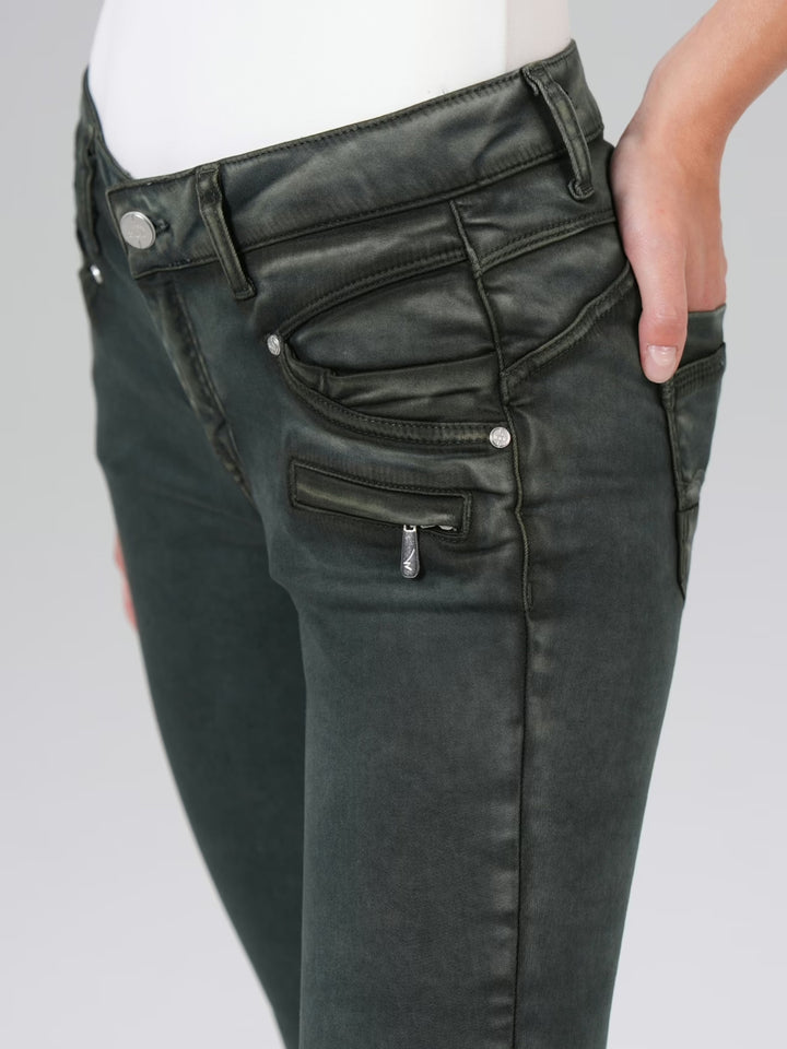 Jeans Suzy Skinny Fit Thyme Green