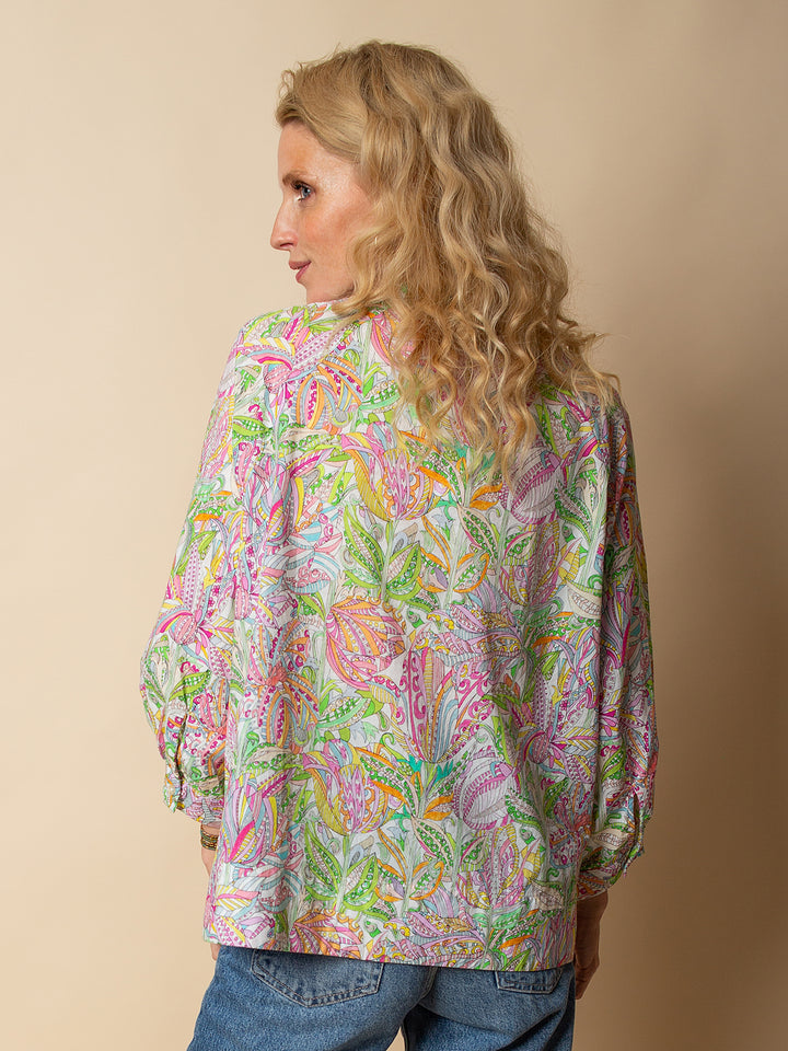 Tunikabluse Multi Flowers