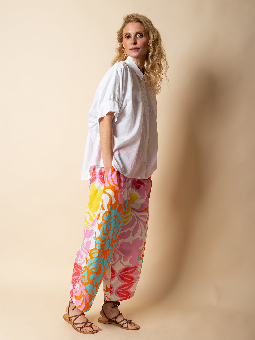 Sommerhose Retro Print