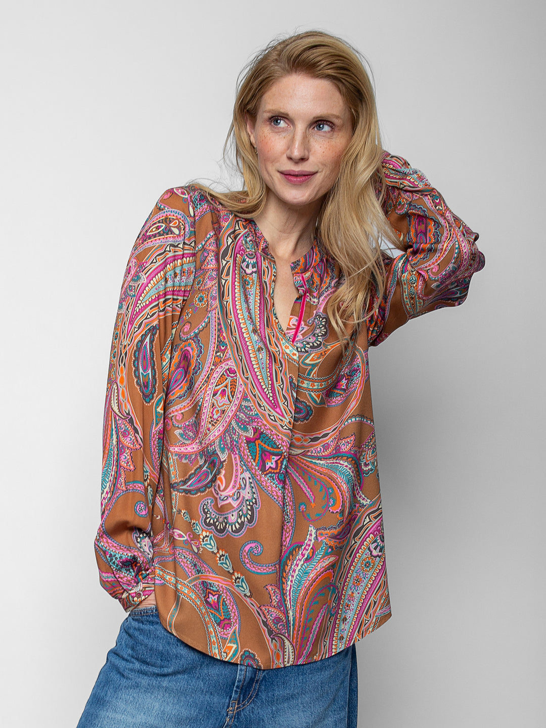Blusenshirt Multipaisley