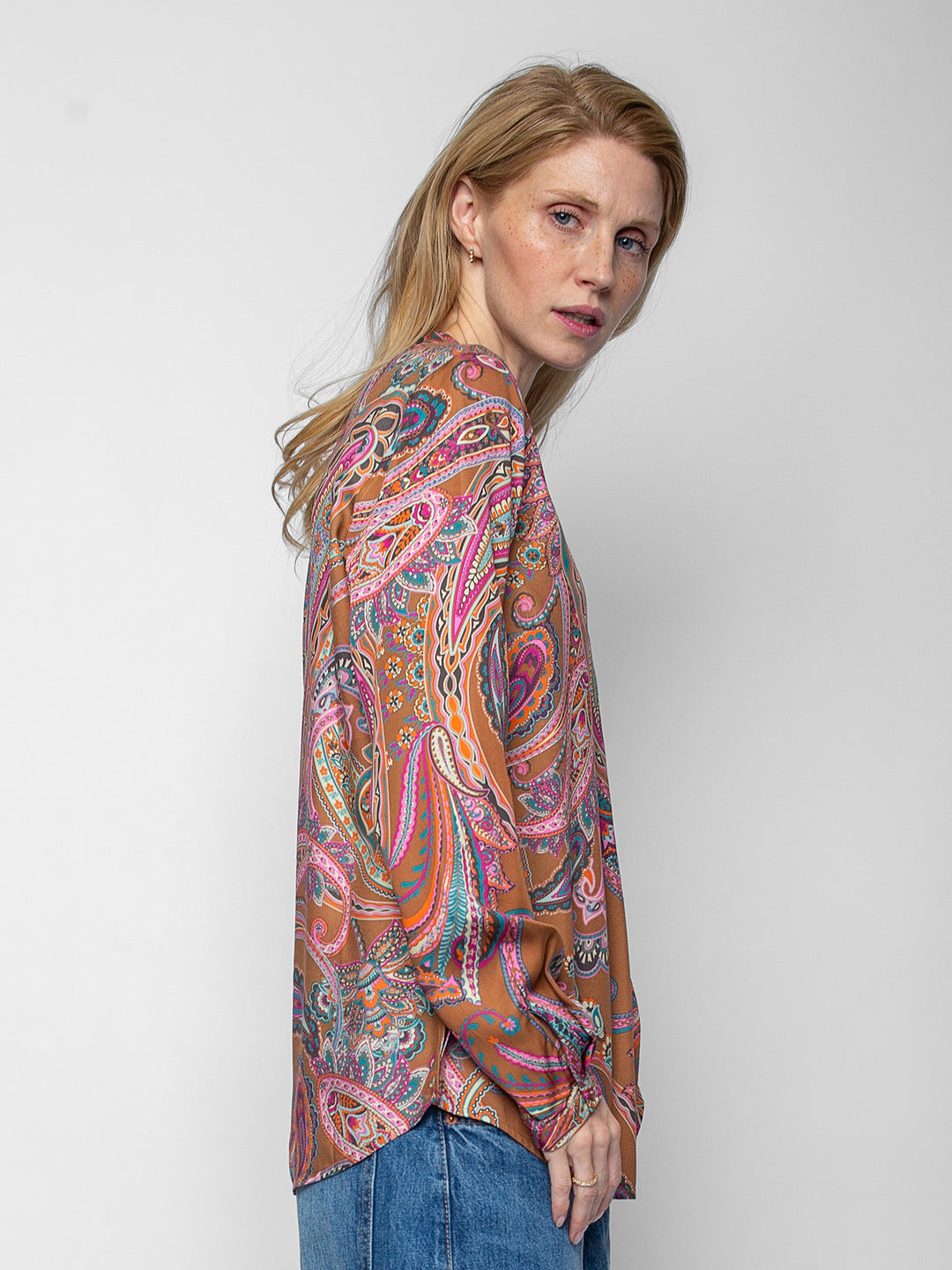Blusenshirt Multipaisley