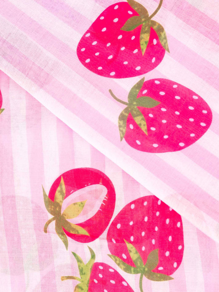 Tuch Erdbeeren