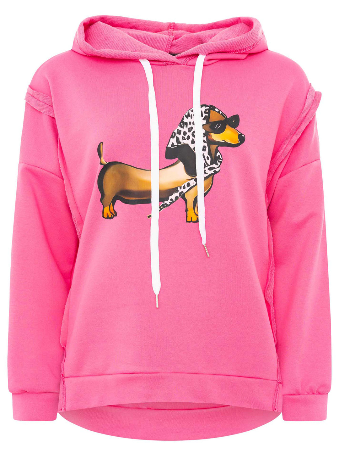 Hoodie Madame Dackel Pink