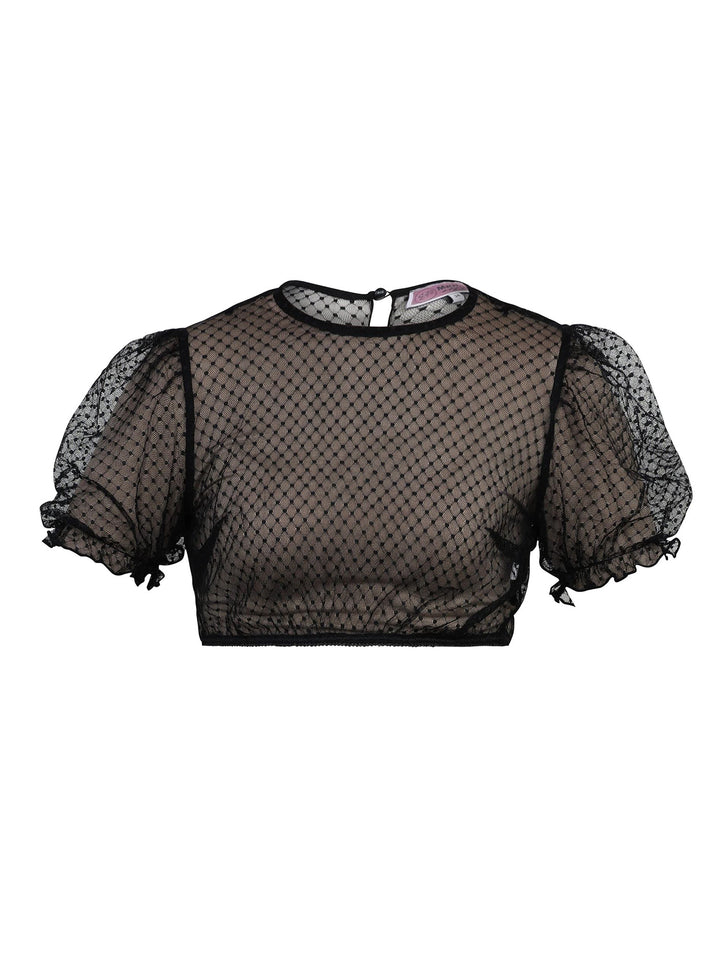 Dirndlbluse Altmünster Schwarz