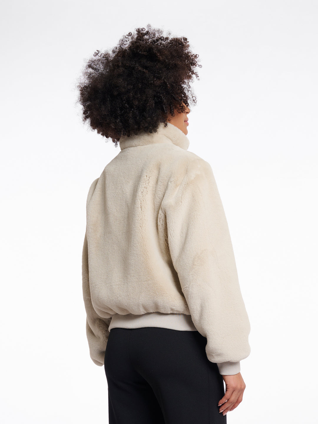 Fake Fur Jacket Ambra Birch