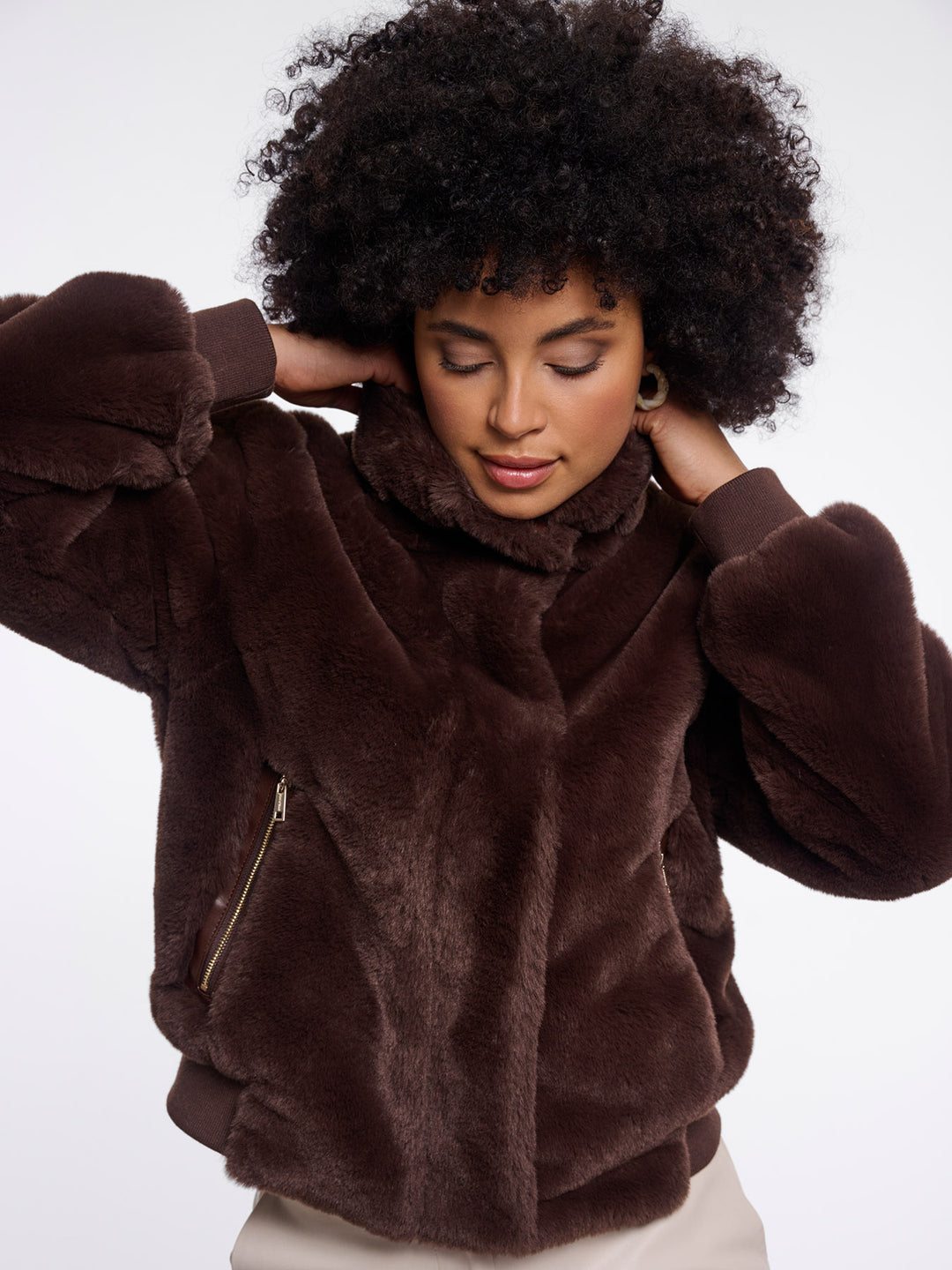 Fake Fur Jacke Ambra