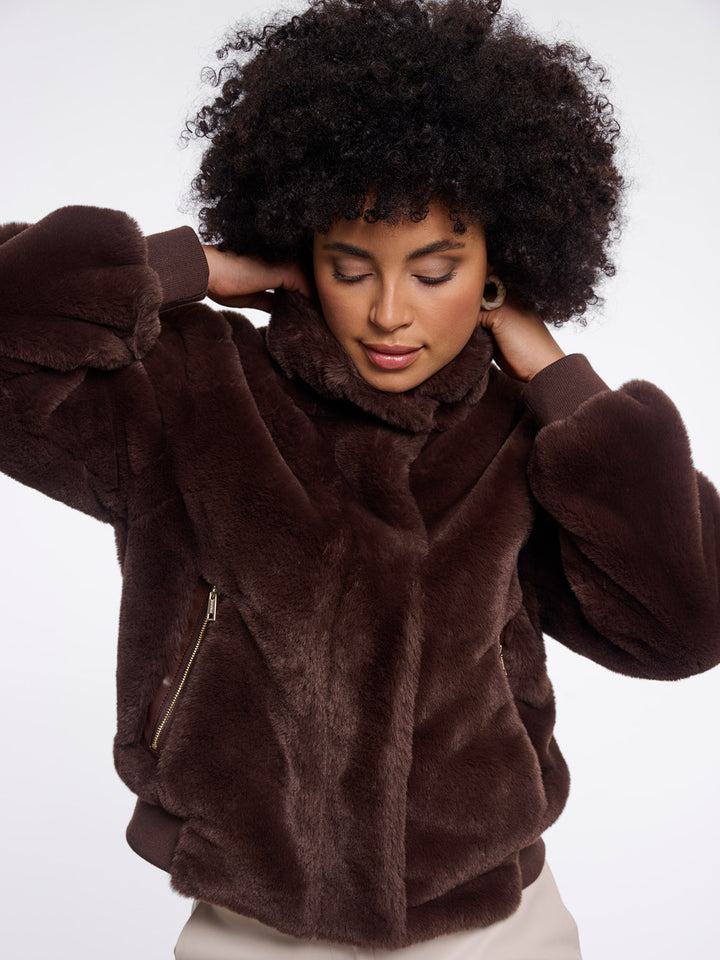 Fake Fur Jacke Ambra