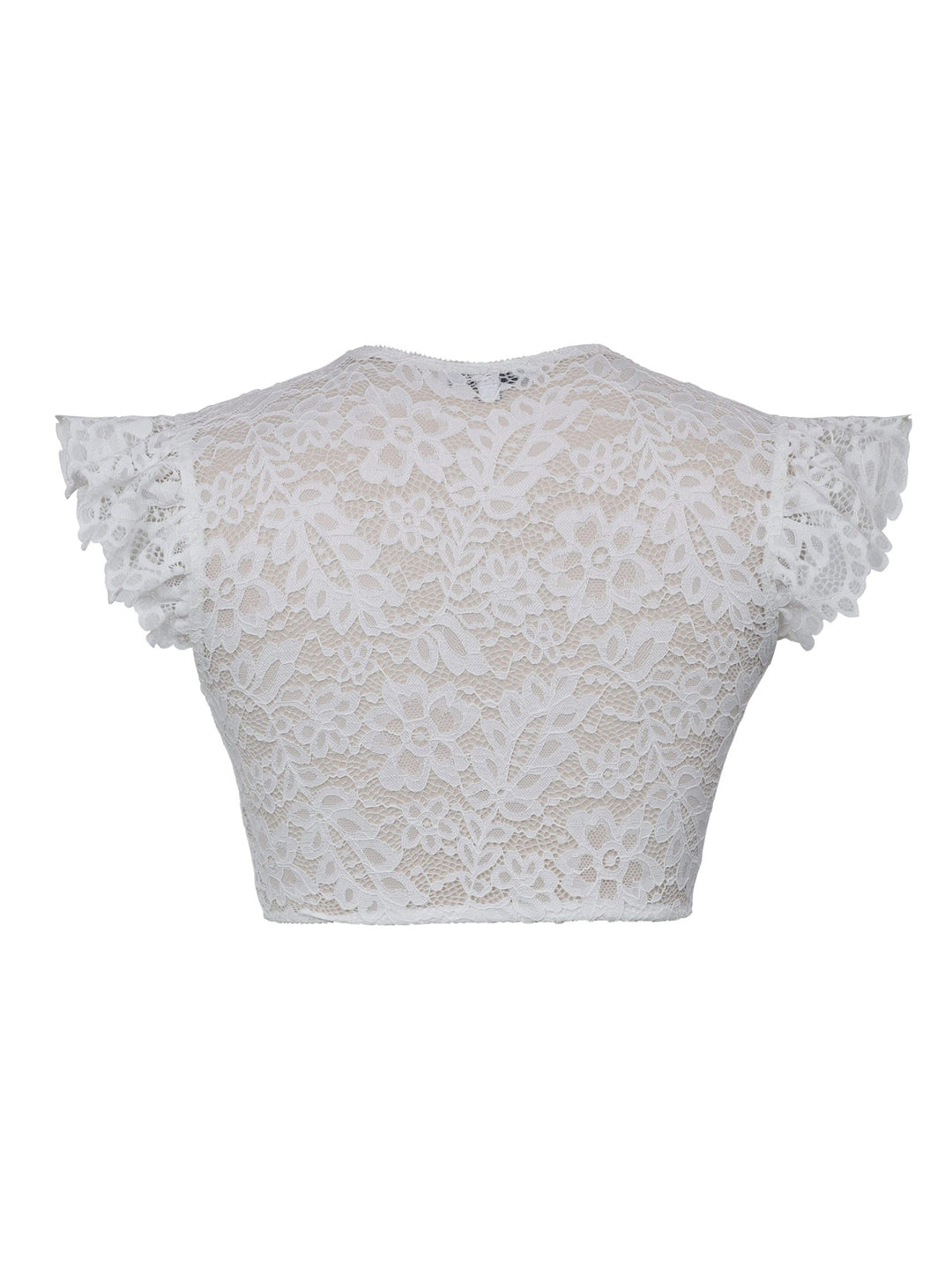Dirndlbluse Amlach Offwhite