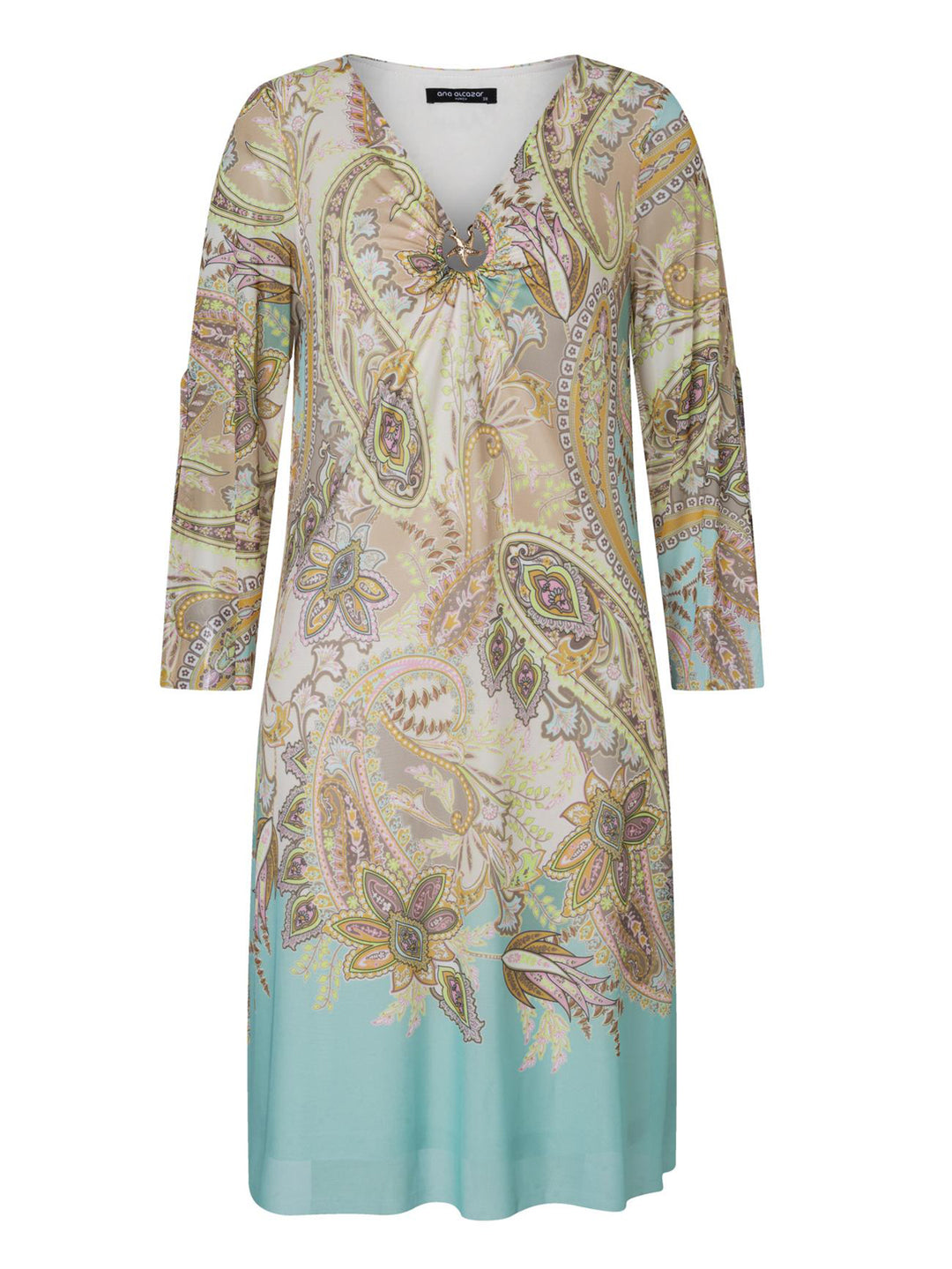 Printkleid Midi