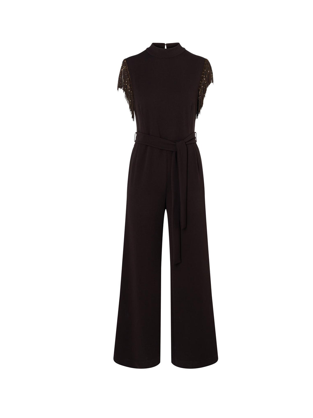 Jumpsuit Brown Pearls