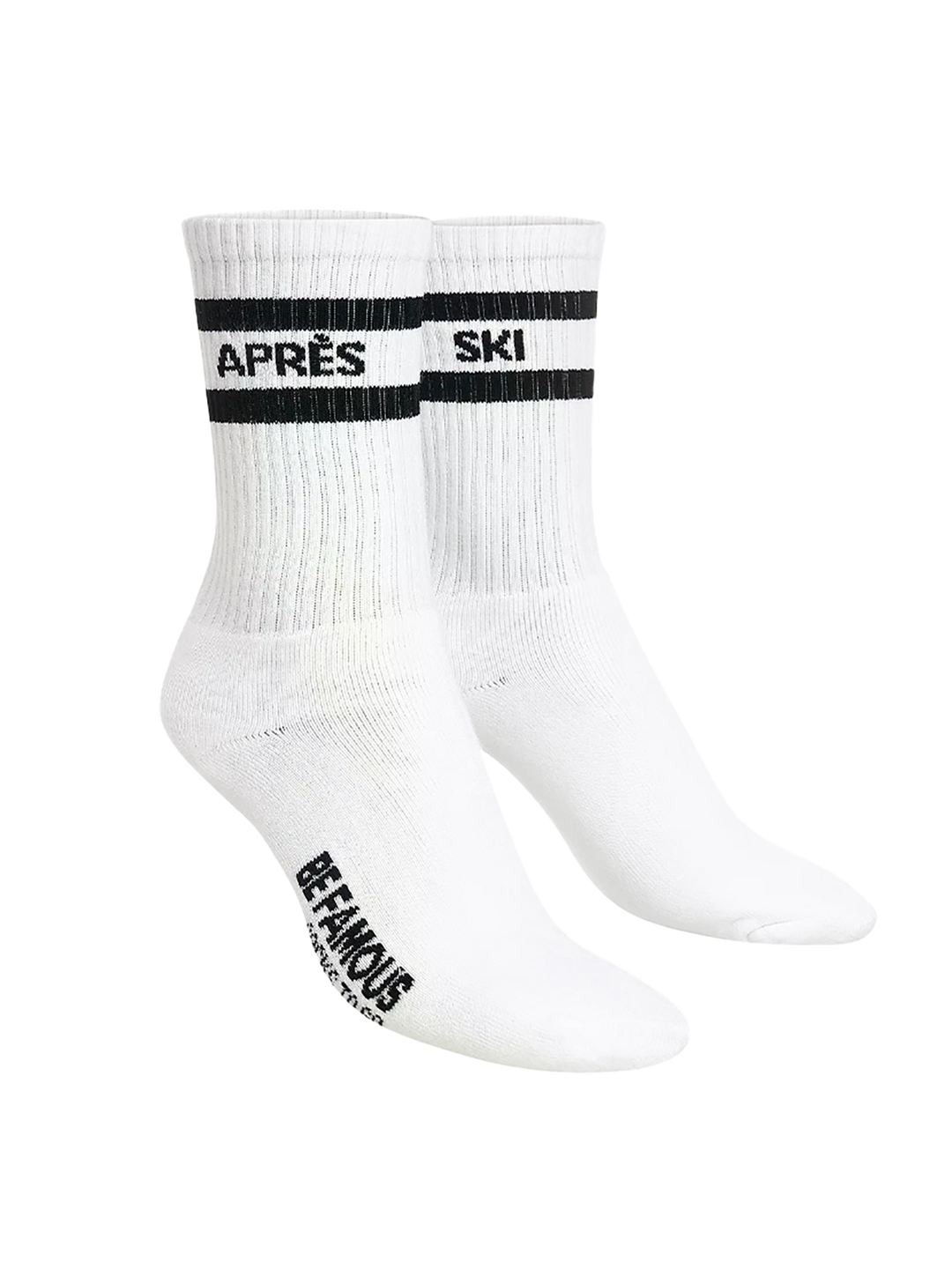 Statement Socken APRE SKI Schwarz