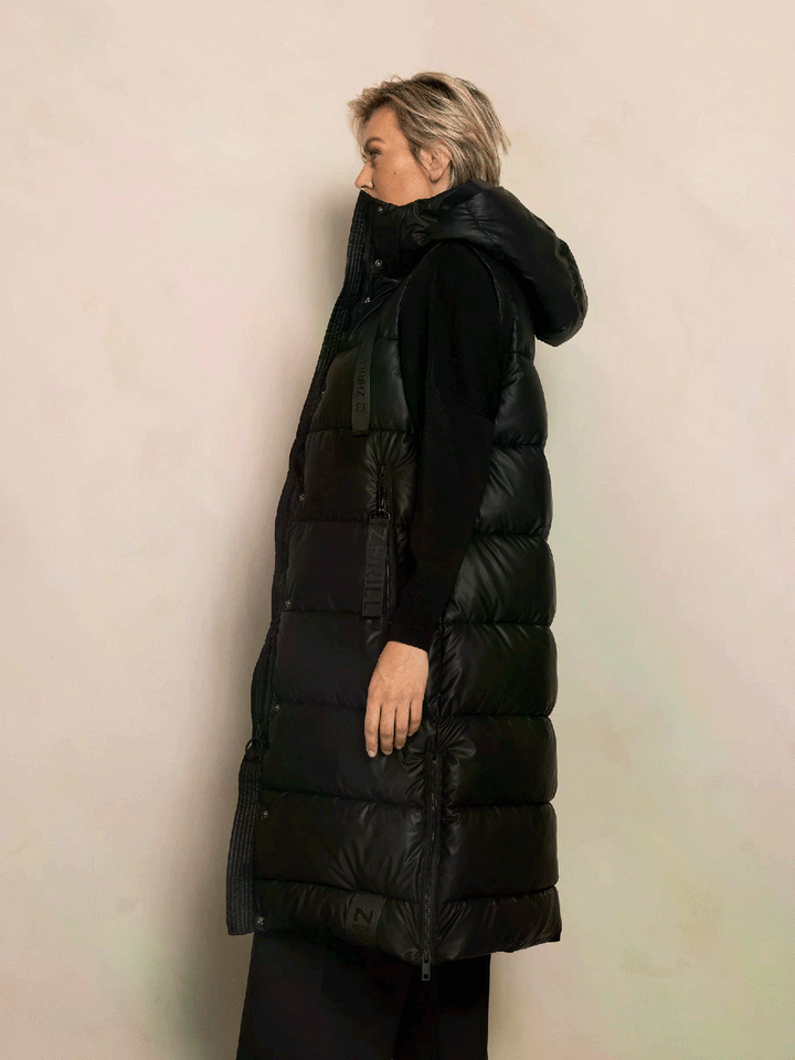Steppmantel/Weste ISI MAX New Black