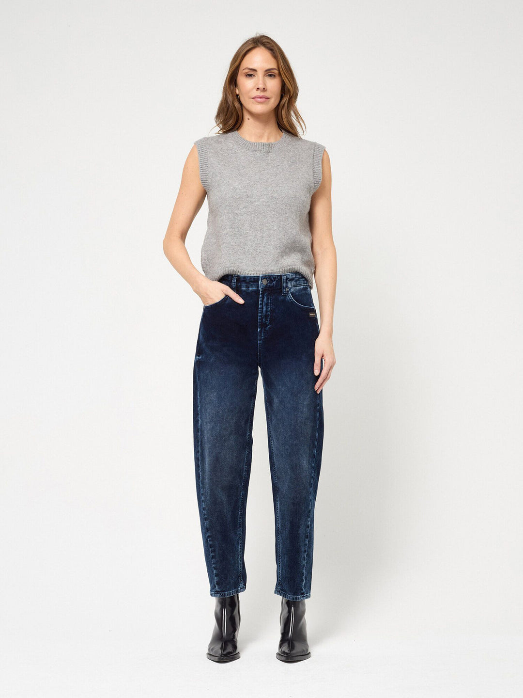 Cordhose 94Blake  Balloon Fit Dark Blue Used