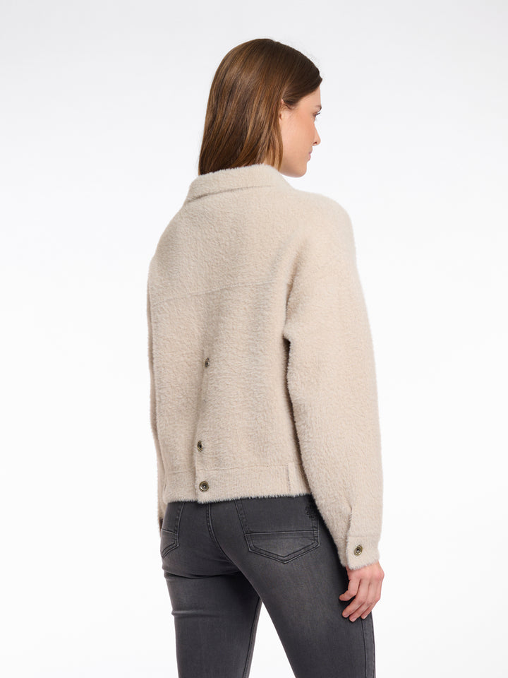 Boxy Jacket Bubbly Stone