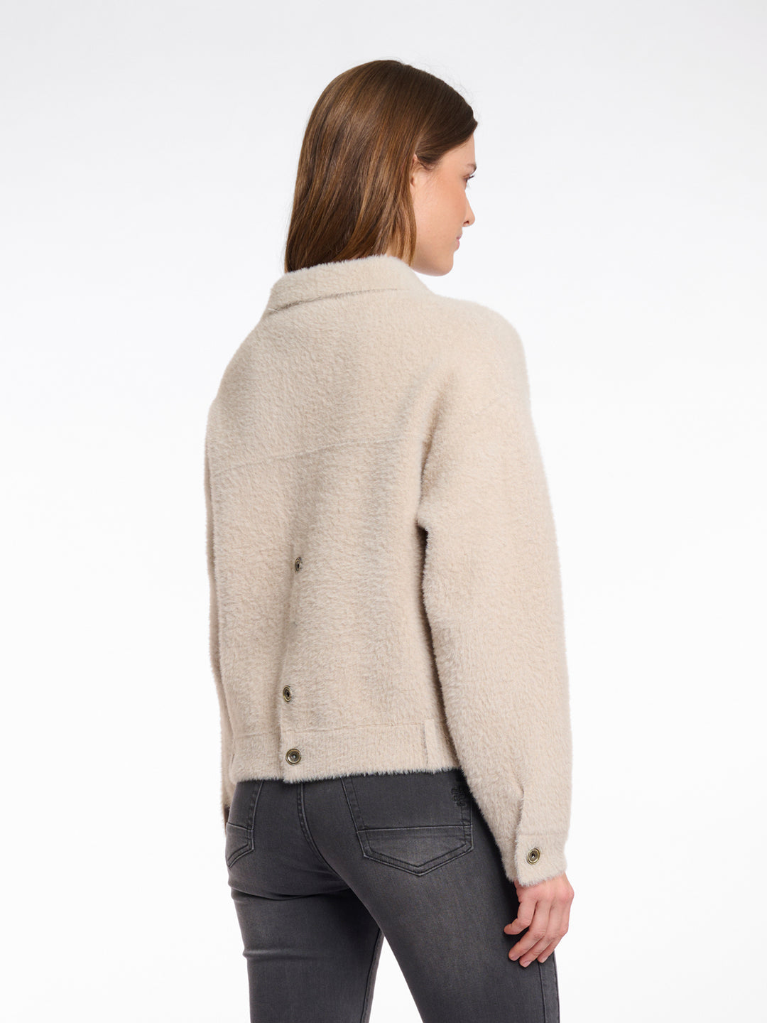 Jacke Bubbly Cotton Stone