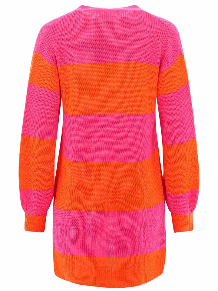 Longcardigan Katja Pink Orange