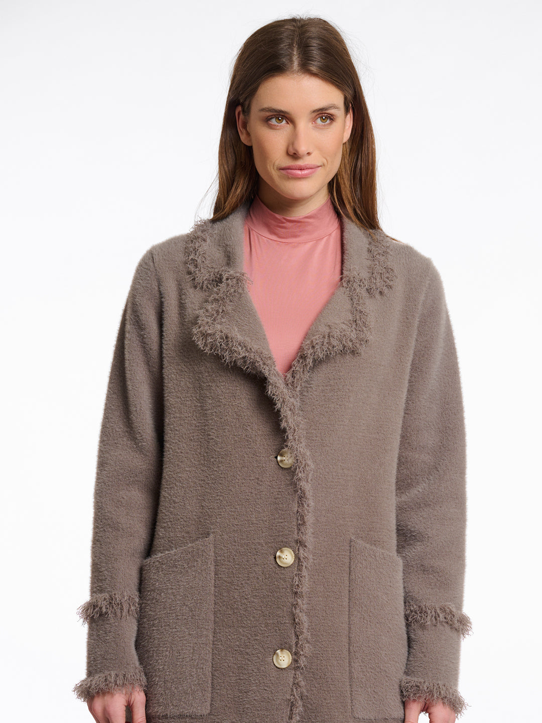 Cardigan Catena Taupe