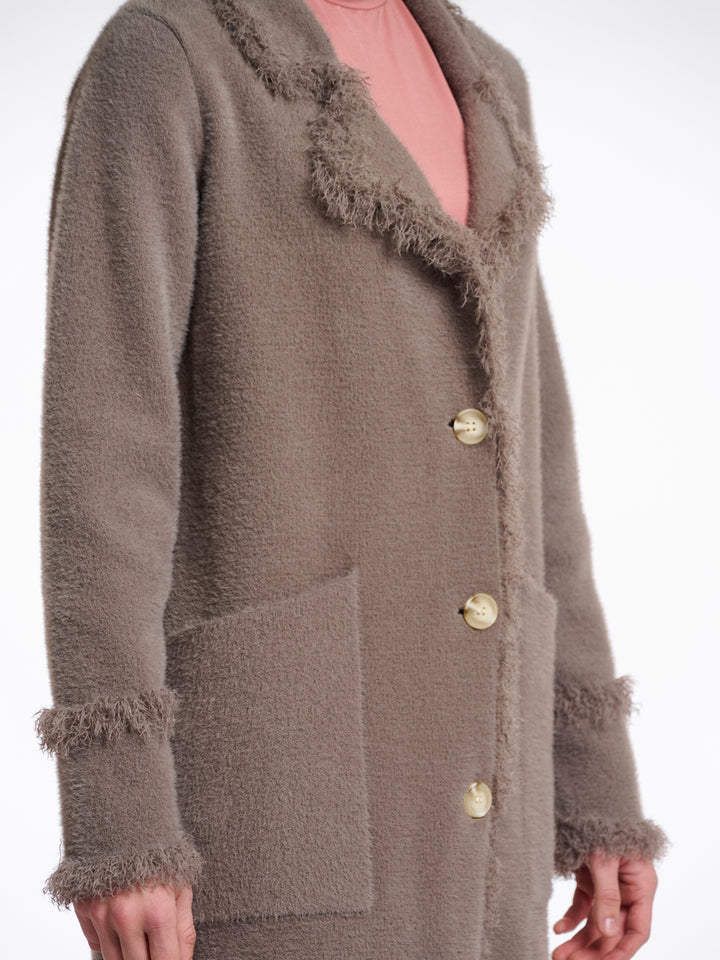 Cardigan Catena Taupe