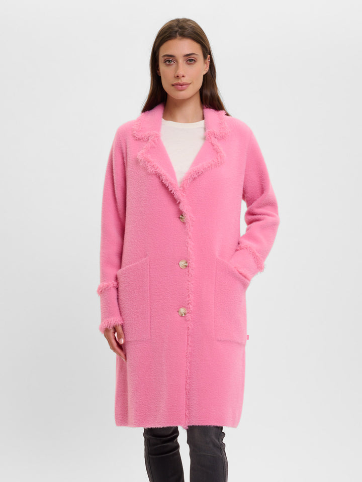 Strickmantel Catena Bright Pink